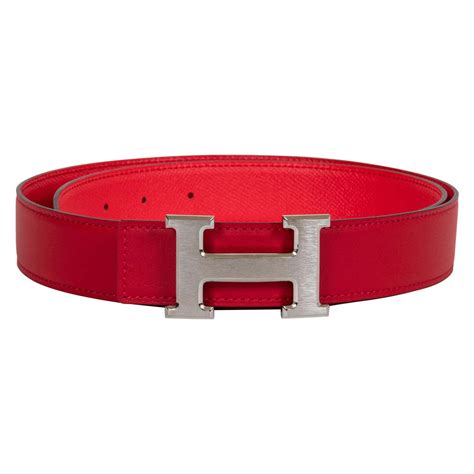 hermes belt red black|authentic hermes reversible belt.